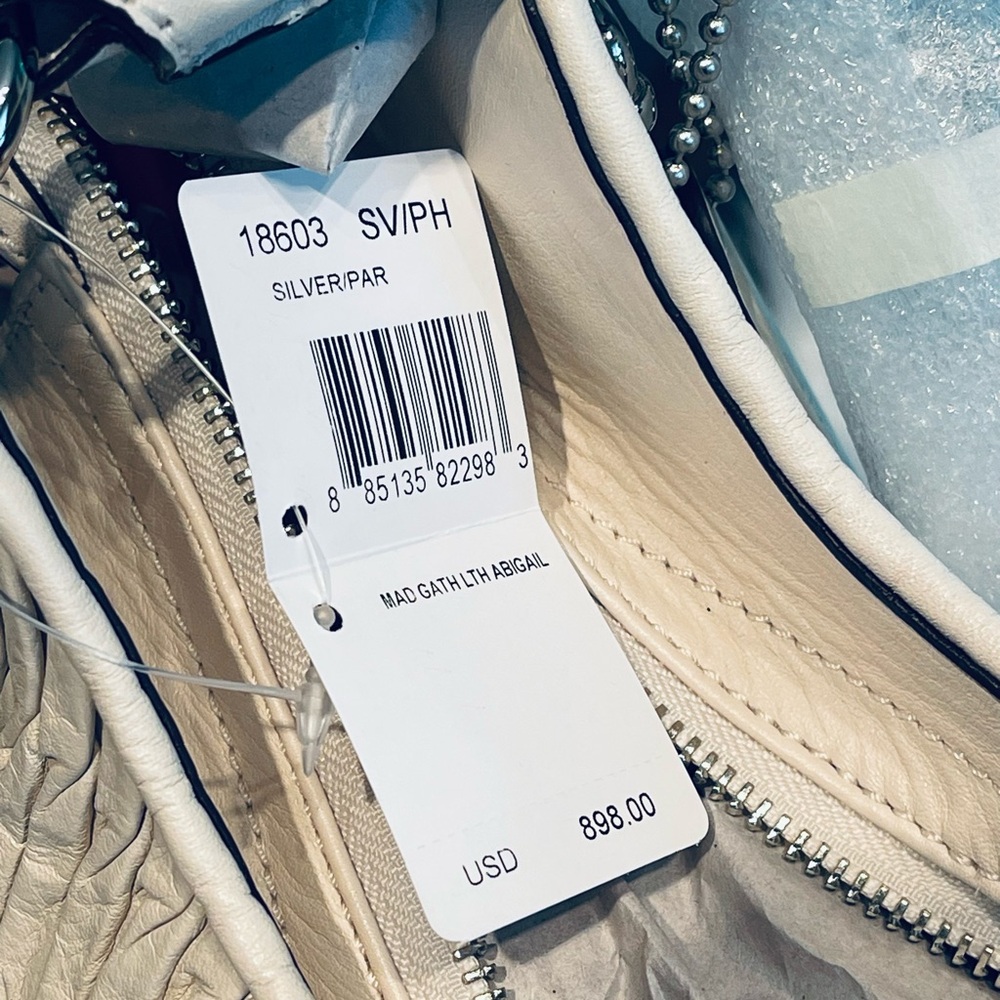 NWT Coach Madison Satchel silver hardware - Picture 6 of 6